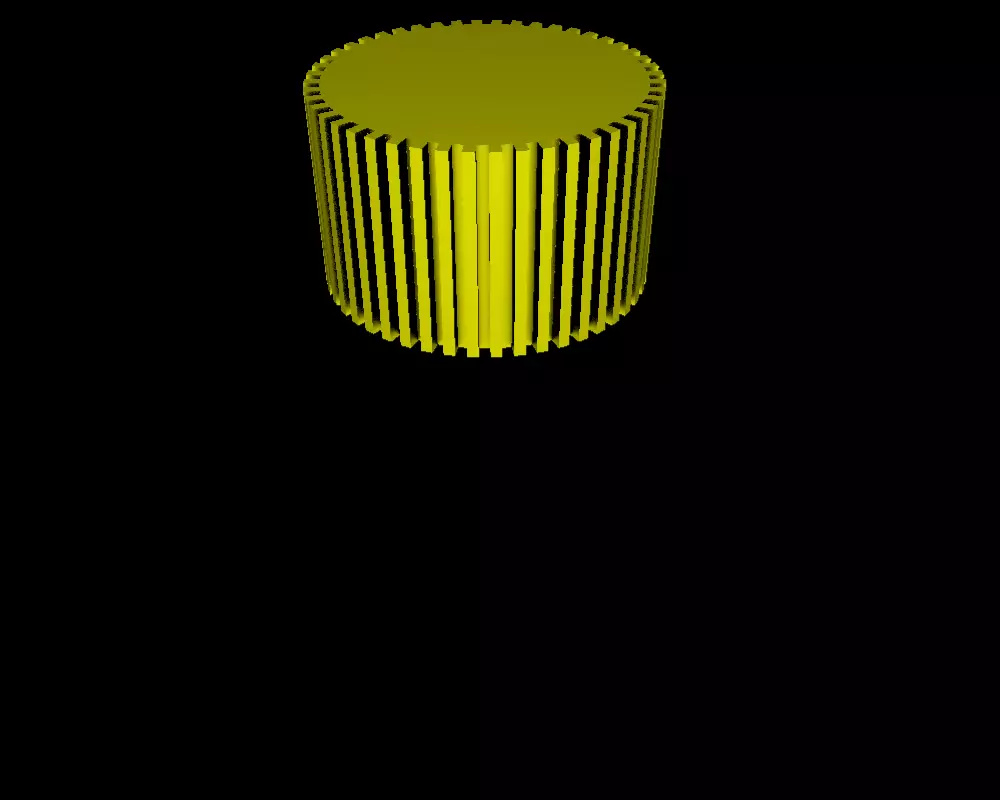 Simple Gear Free 3D print model