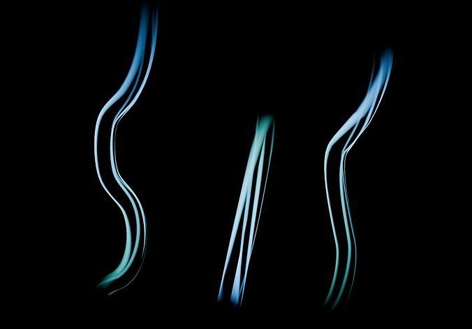 Animated Energy Trail VFX  3D model
