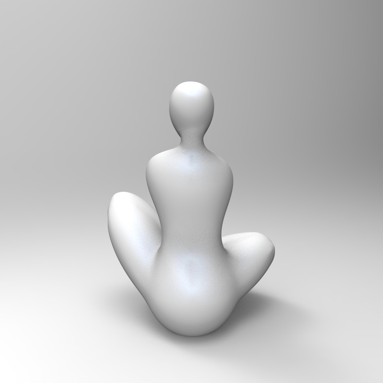 Embrace of Motherhood - 3D Sculpture Design 3D print model_4