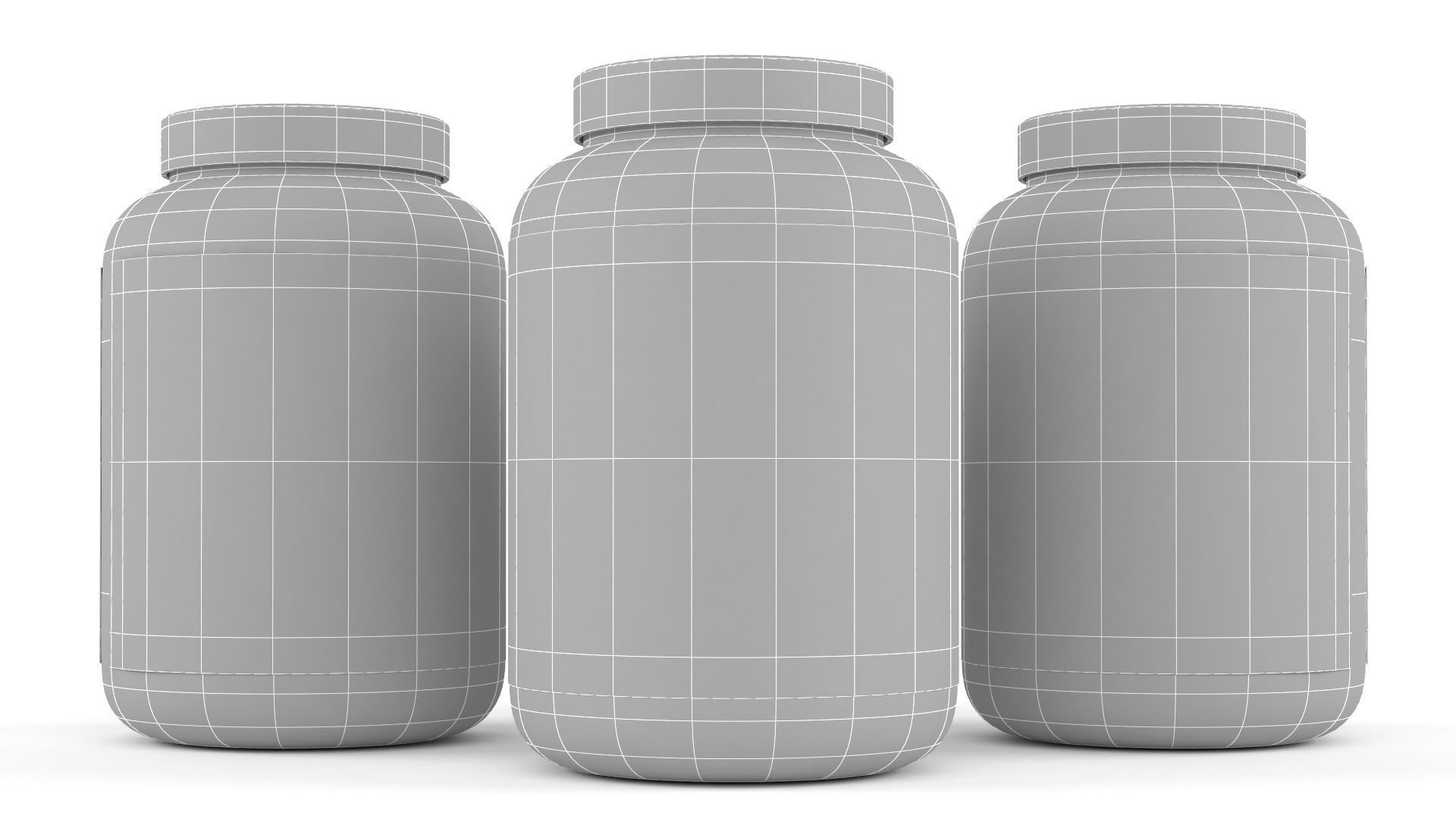 Protein Powder 3D model_5