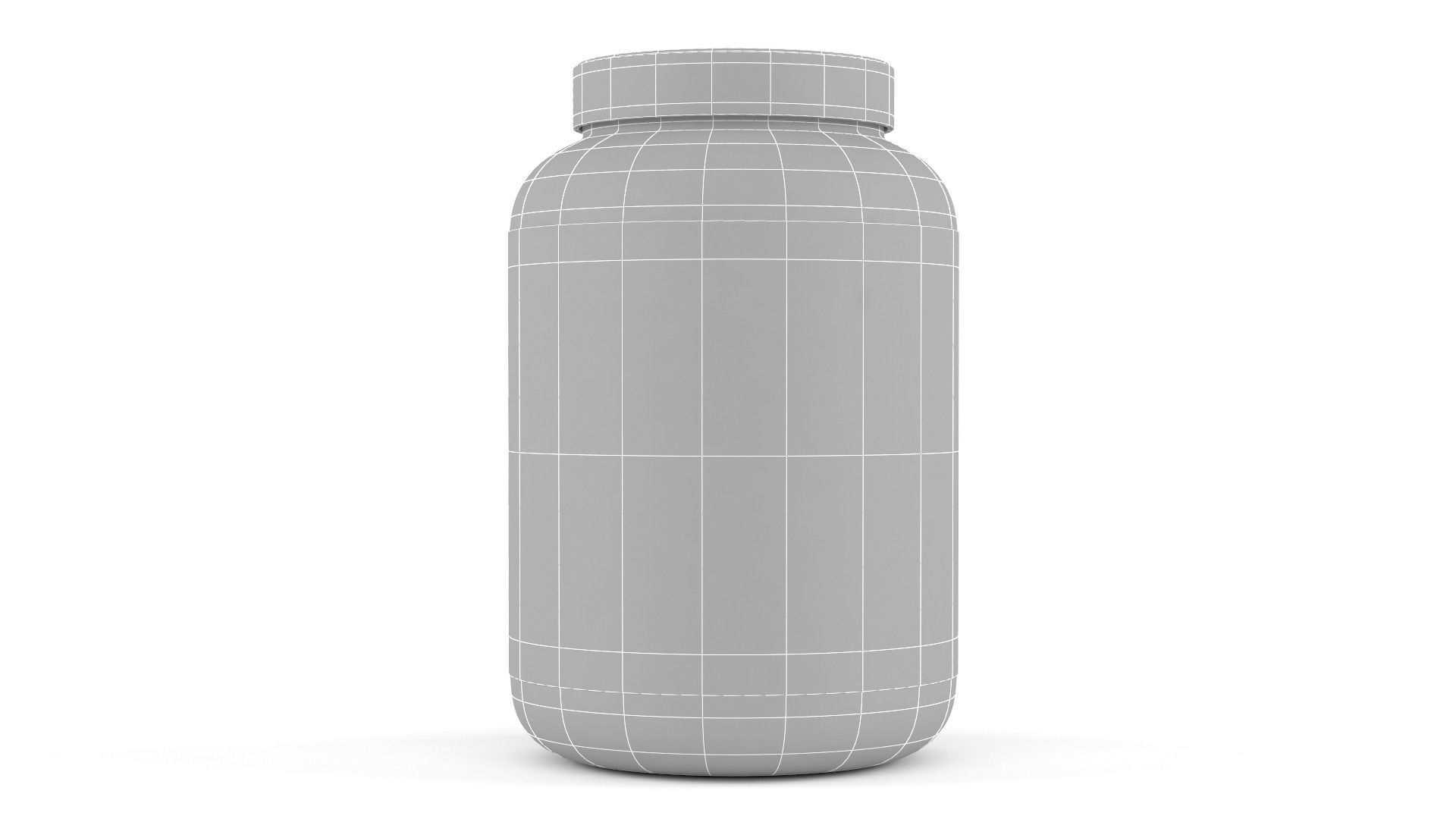 Protein Powder 3D model_6