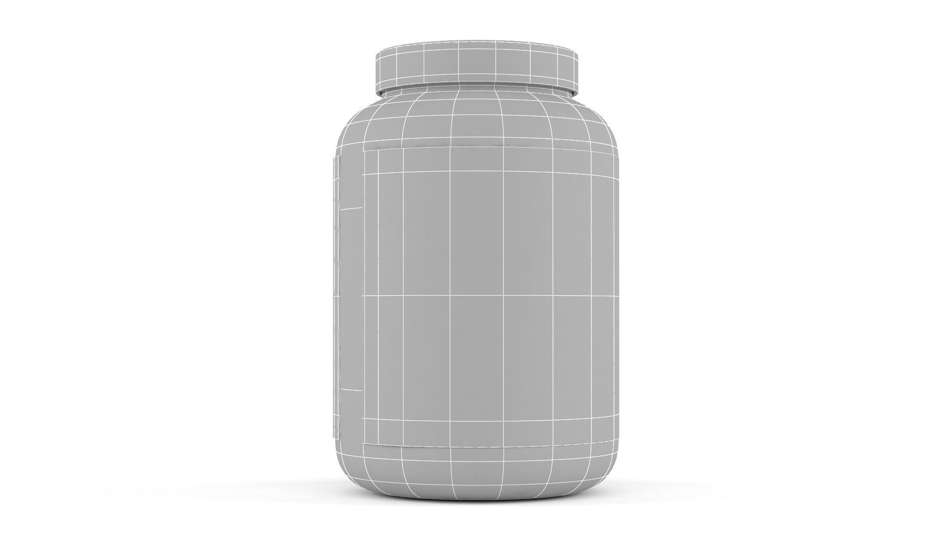 Protein Powder 3D model_8