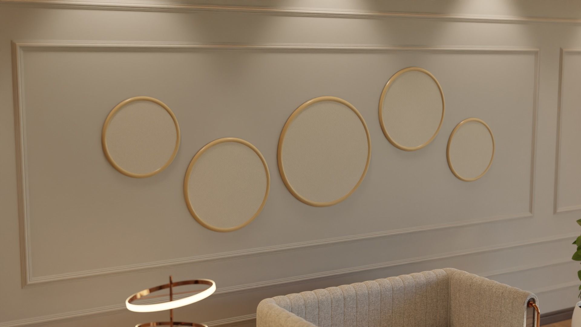 Living Room - 05 Low-poly 3D model_8