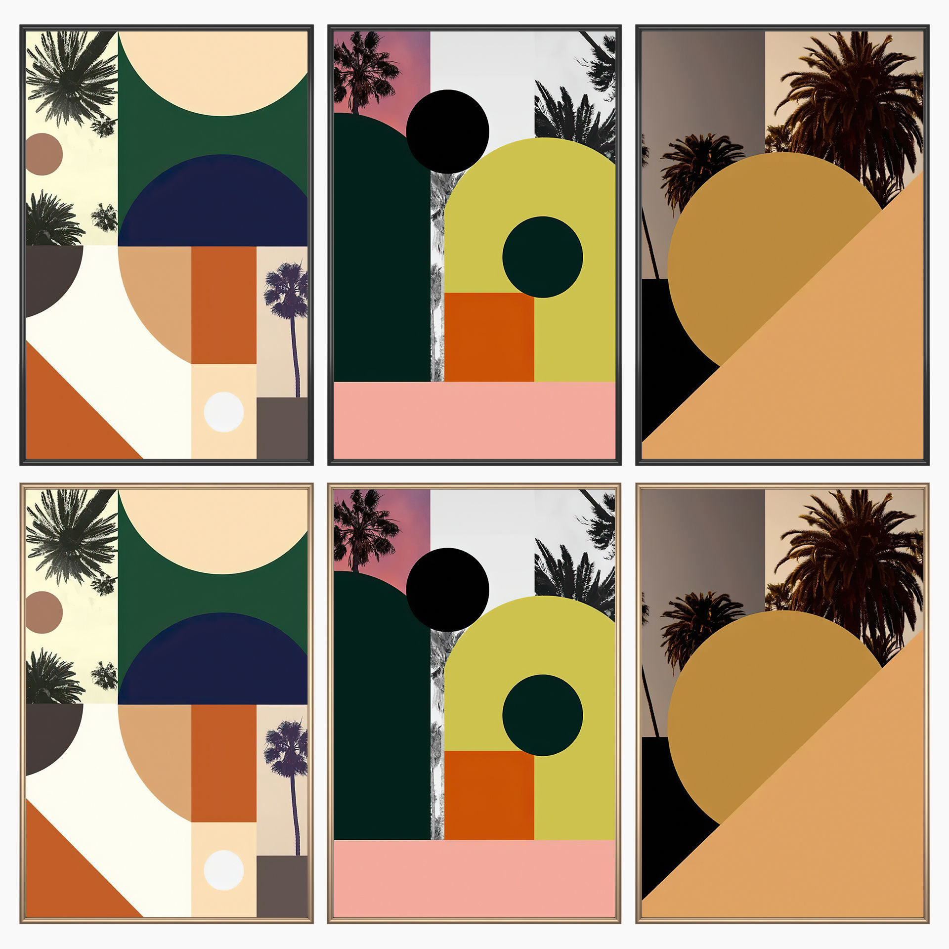 Wall Art Set 4132 3D model_1