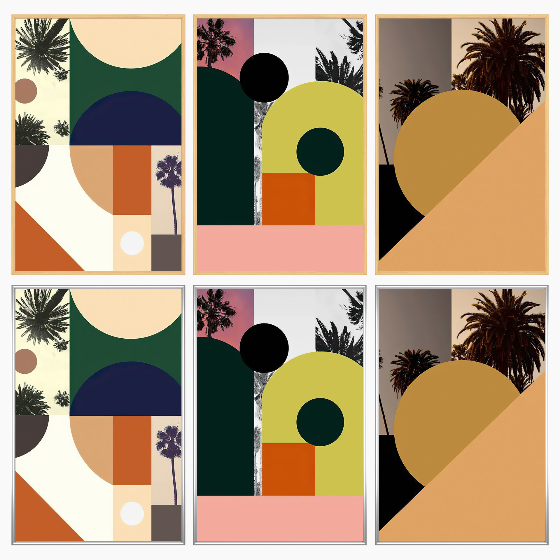 Wall Art Set 4132 3D model_2