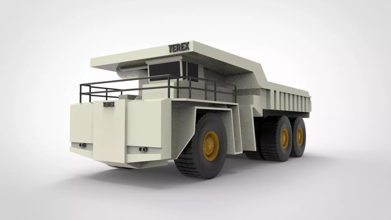 Terex MT6300AC Mining Truck 3D model