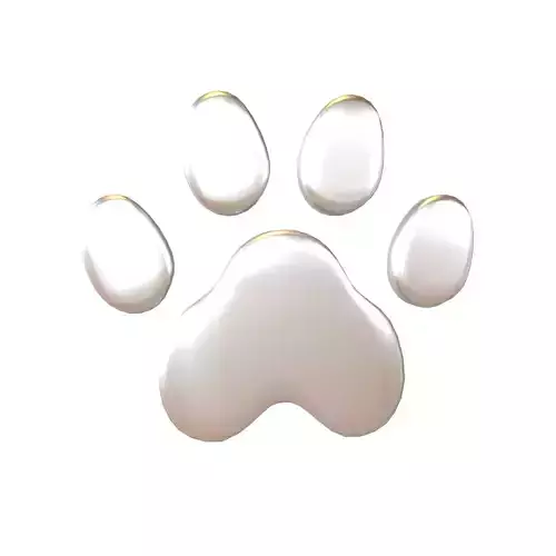 Dog Paw Print v1 004