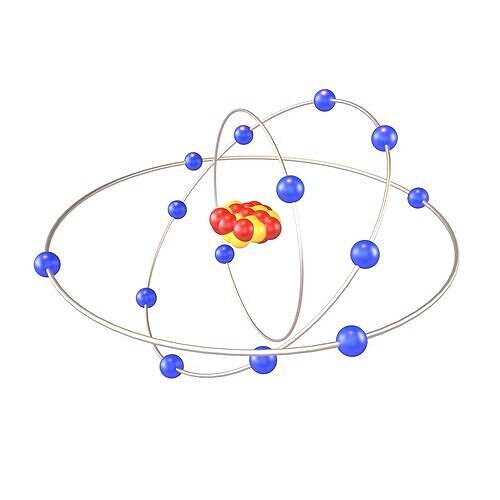 Silicon Chemical Element v2 001 Low-poly 3D model