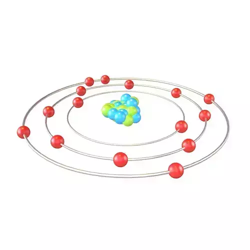 Phosphorus Chemical Element v1 002 Low-poly 3D model