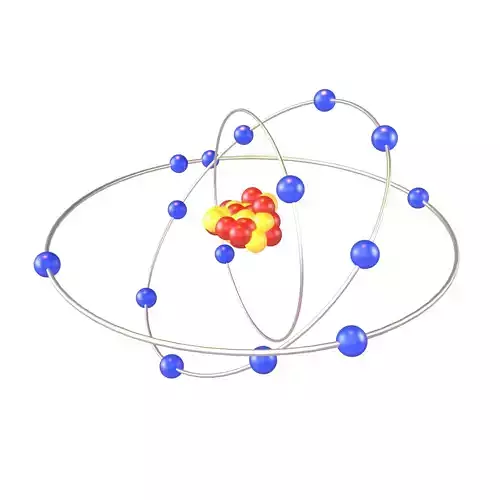 Phosphorus Chemical Element v2 001 Low-poly 3D model