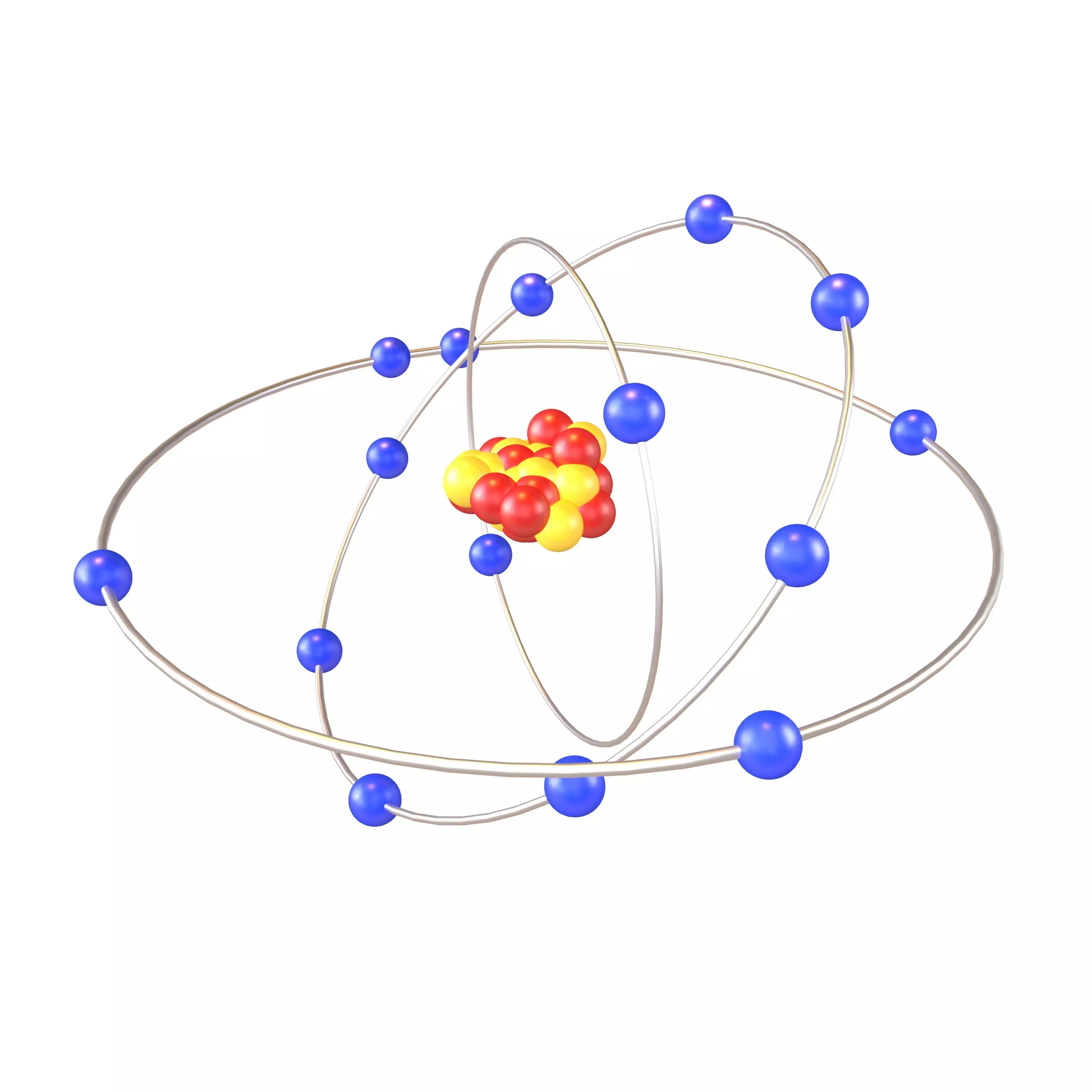 Phosphorus Chemical Element v2 001 Low-poly 3D model