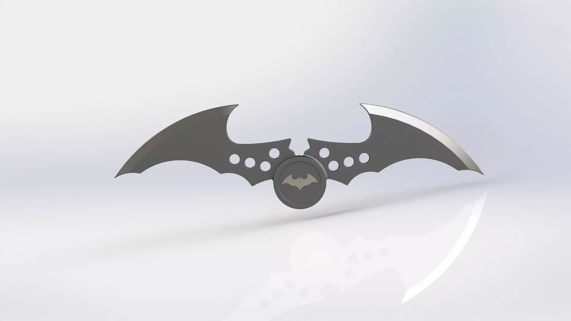 BATARANG REPLICA BATMAN ARKHAM FAN ART 3D print model