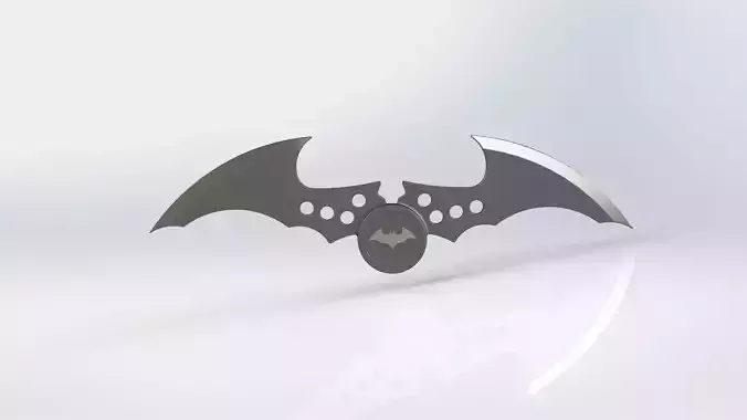 BATARANG REPLICA BATMAN ARKHAM FAN ART