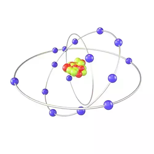 Phosphorus Chemical Element v2 003 Low-poly 3D model