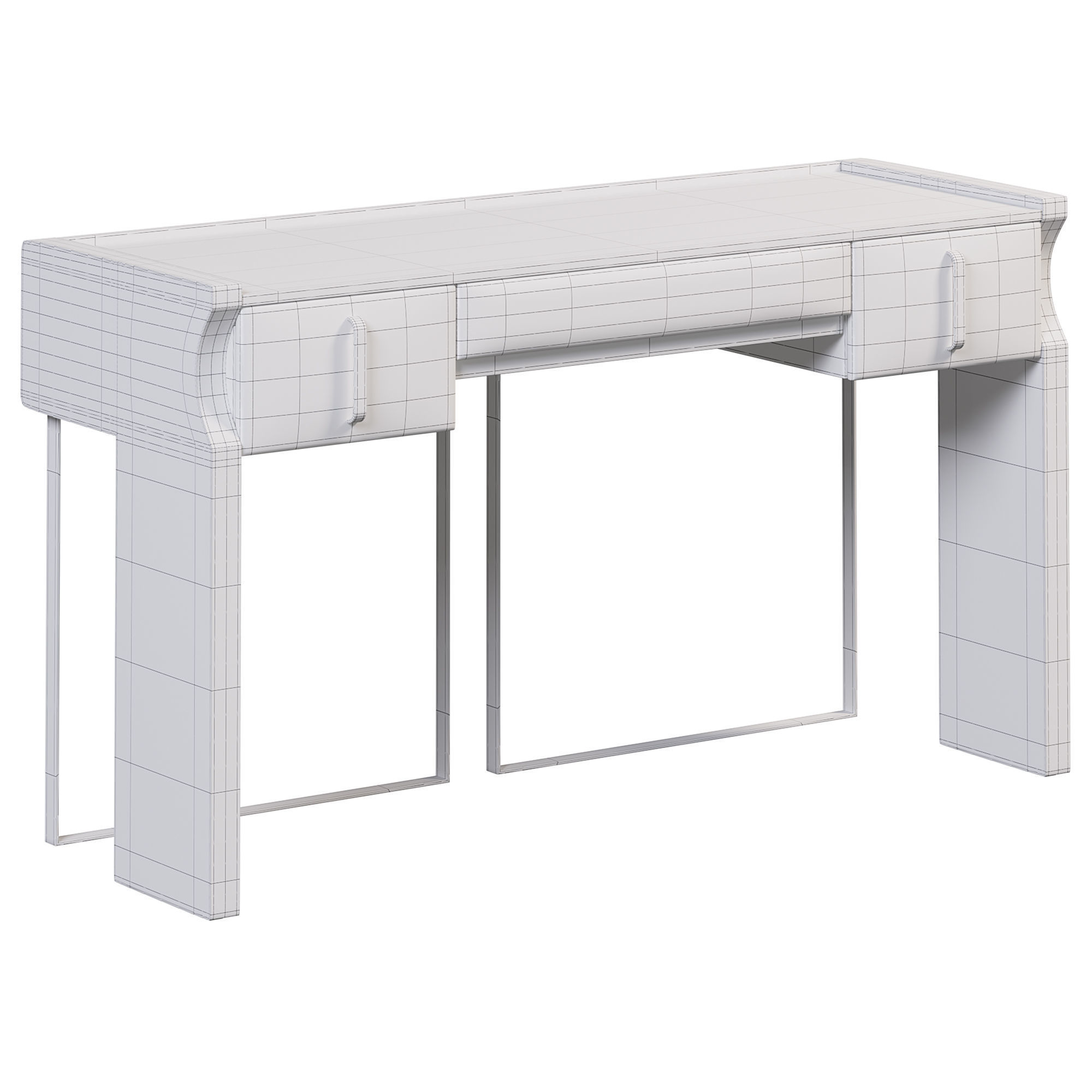 trilogy dressing table by luxdeco   3D model_2