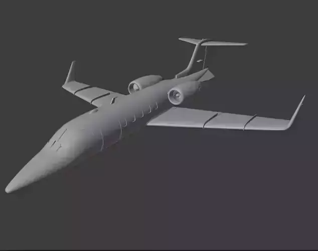 Bombardier Learjet 31A ready for 3D printing 3D print model