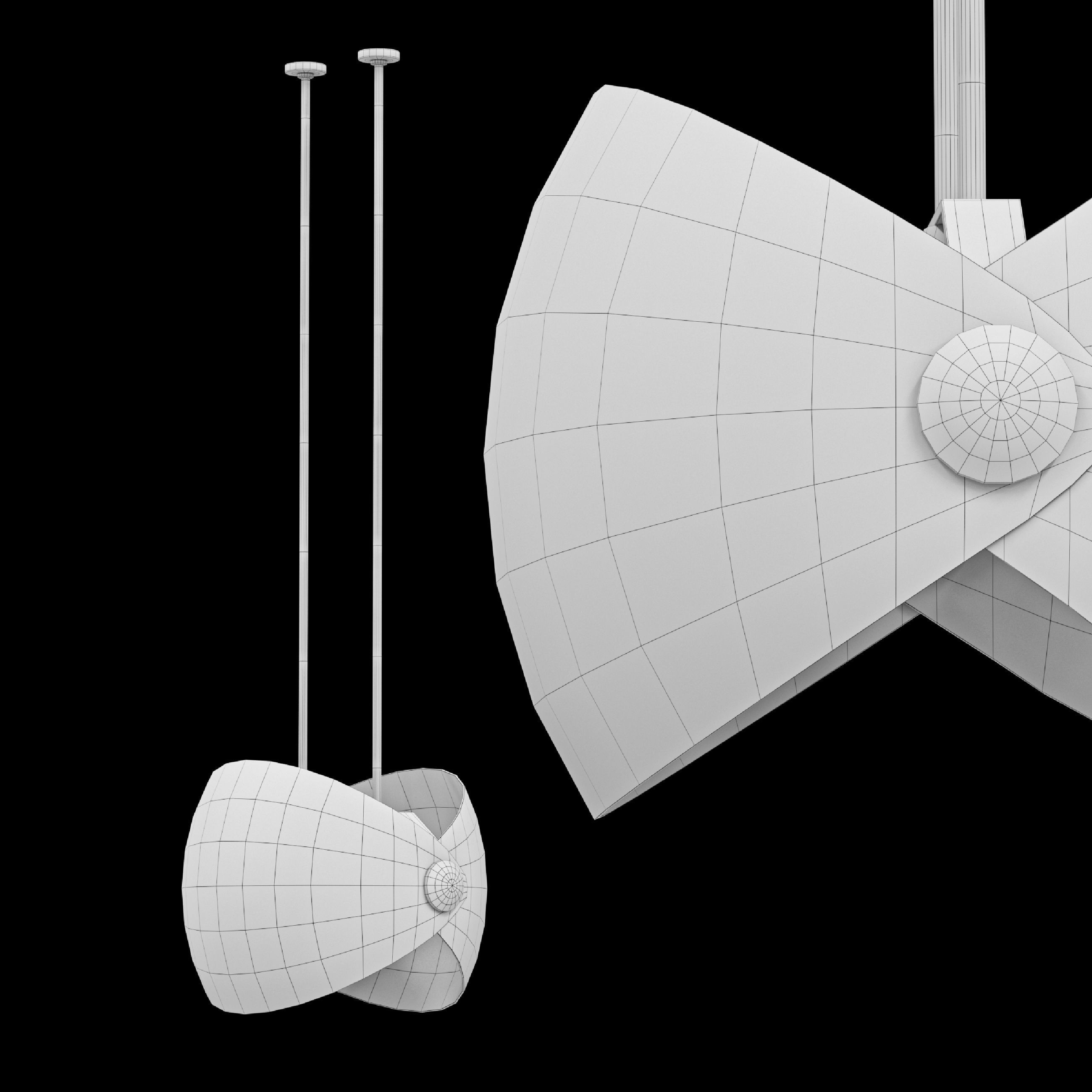 Zeta Chandelyer 3D model_2