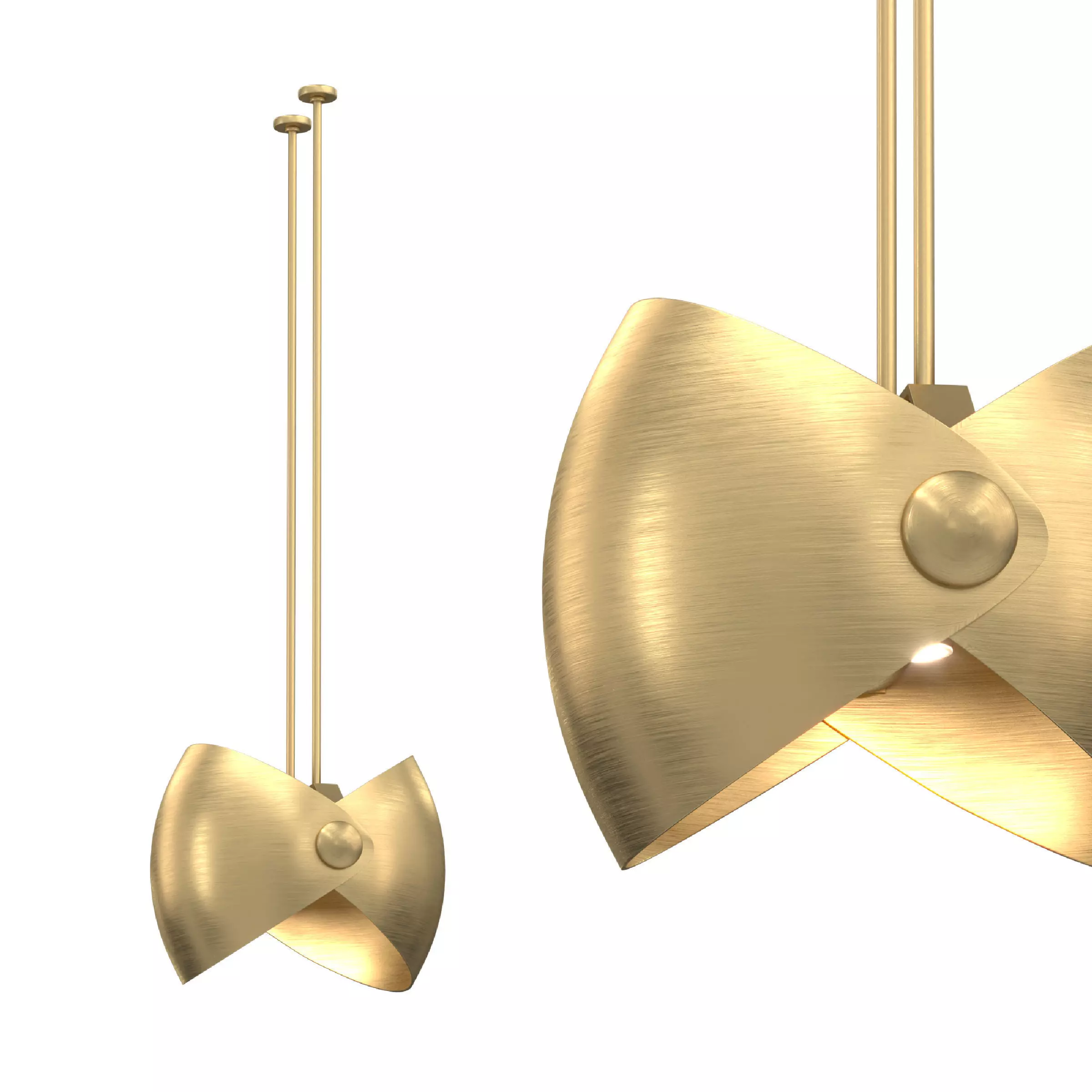 Zeta Chandelyer 3D model_0