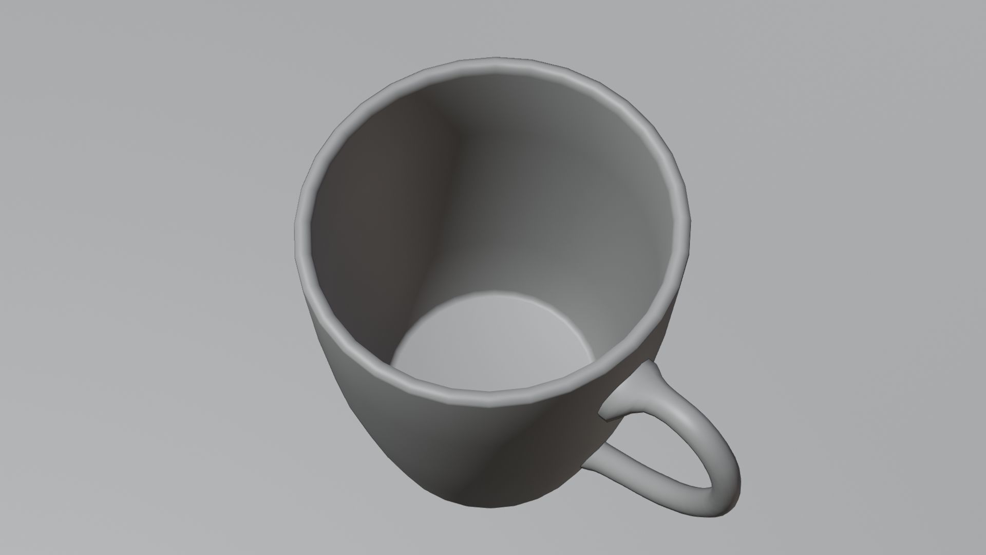 Red Mug 3D Model Free low-poly 3D model_7