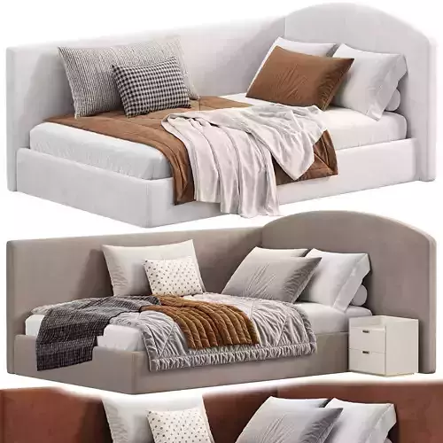 Neolia Bed BOLZAN by milansofa