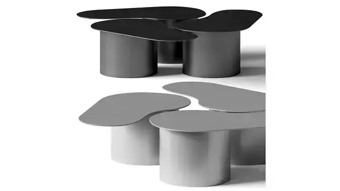 Attraction Coffee Tables by Ralph Pucci 3D model