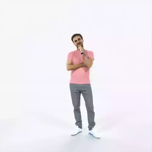 Flow 04H Listening Casual Man