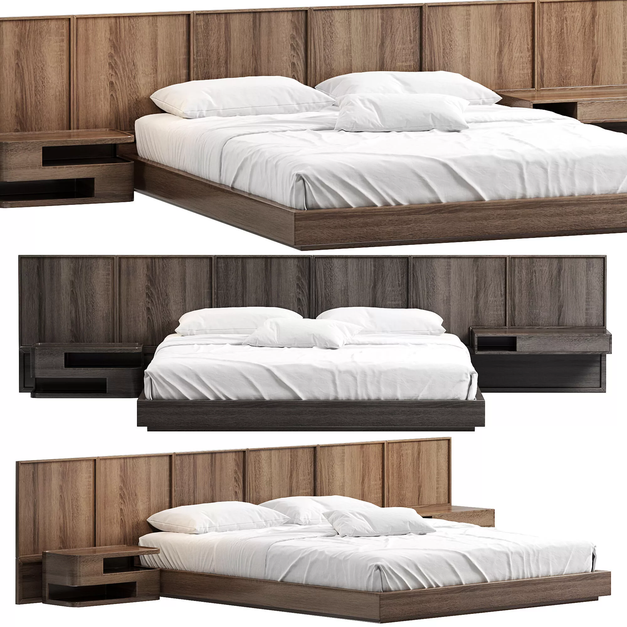 Samba Bed Invisible Collection 3D model