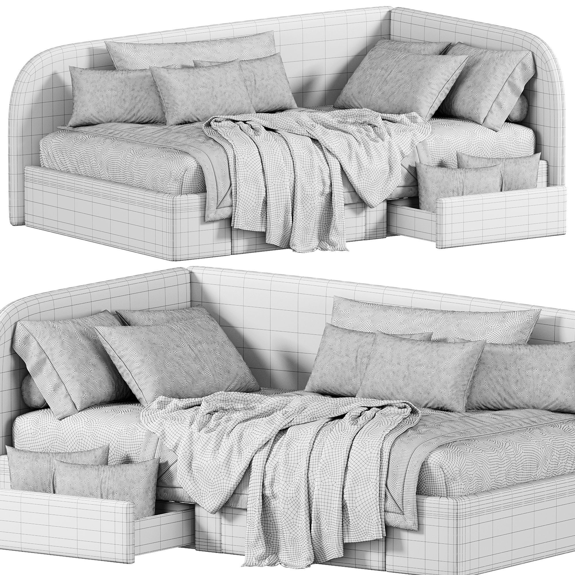 Simba Bed by yuslik 3D model_9