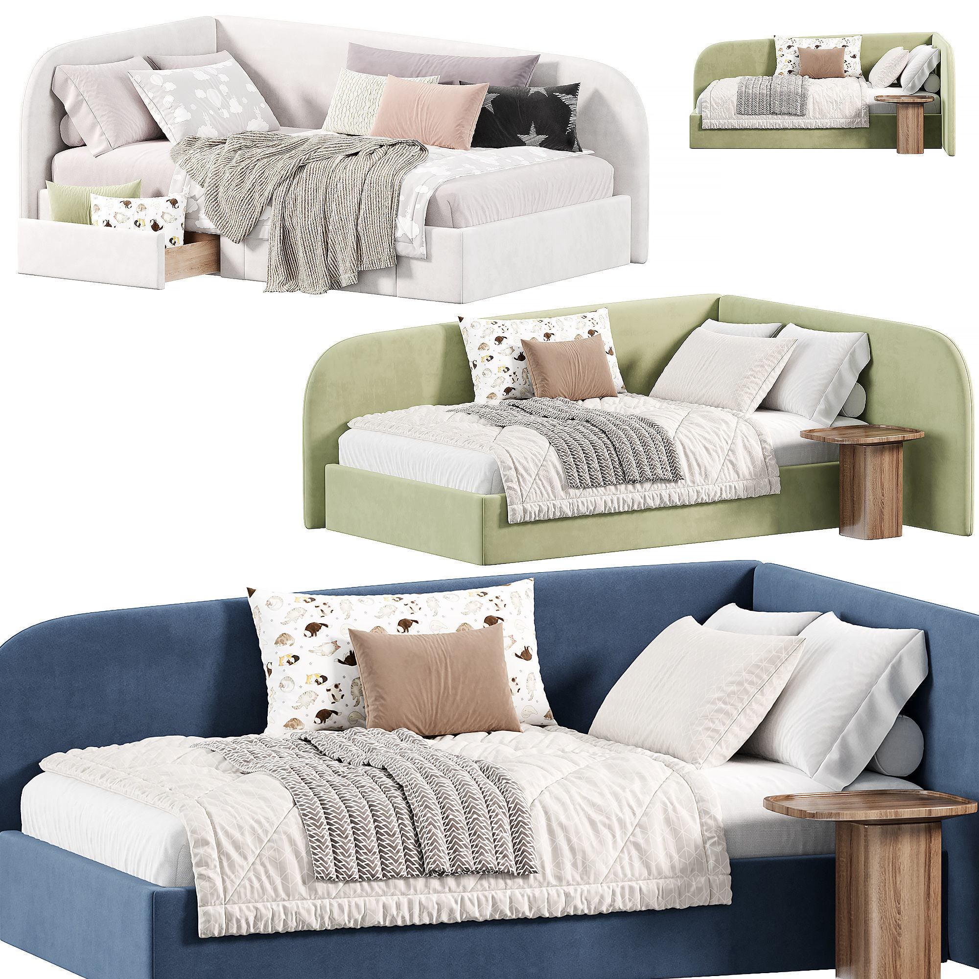 Simba Bed by yuslik 3D model_8