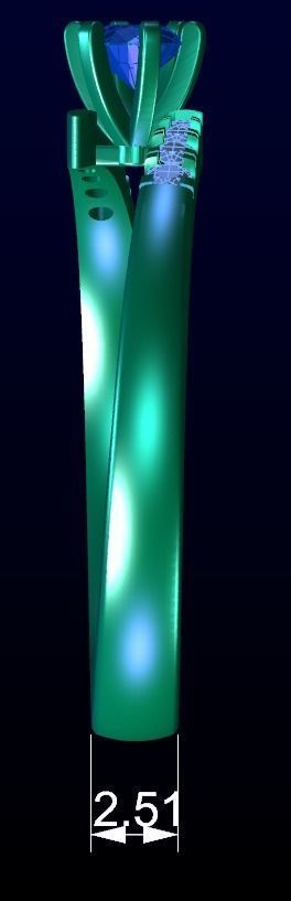 Engagement Ring 38 3D print model_5