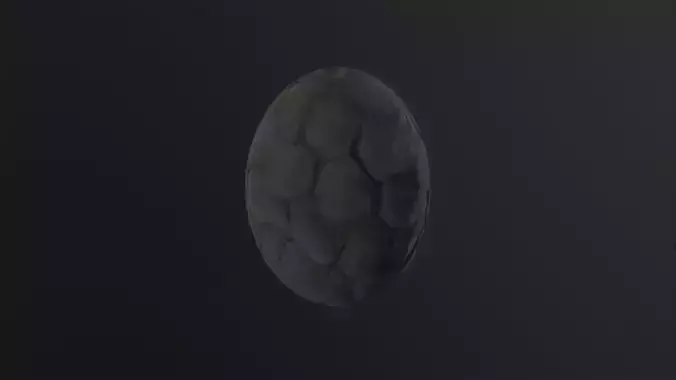 Dragon Egg 3D Model Low-poly 3D model