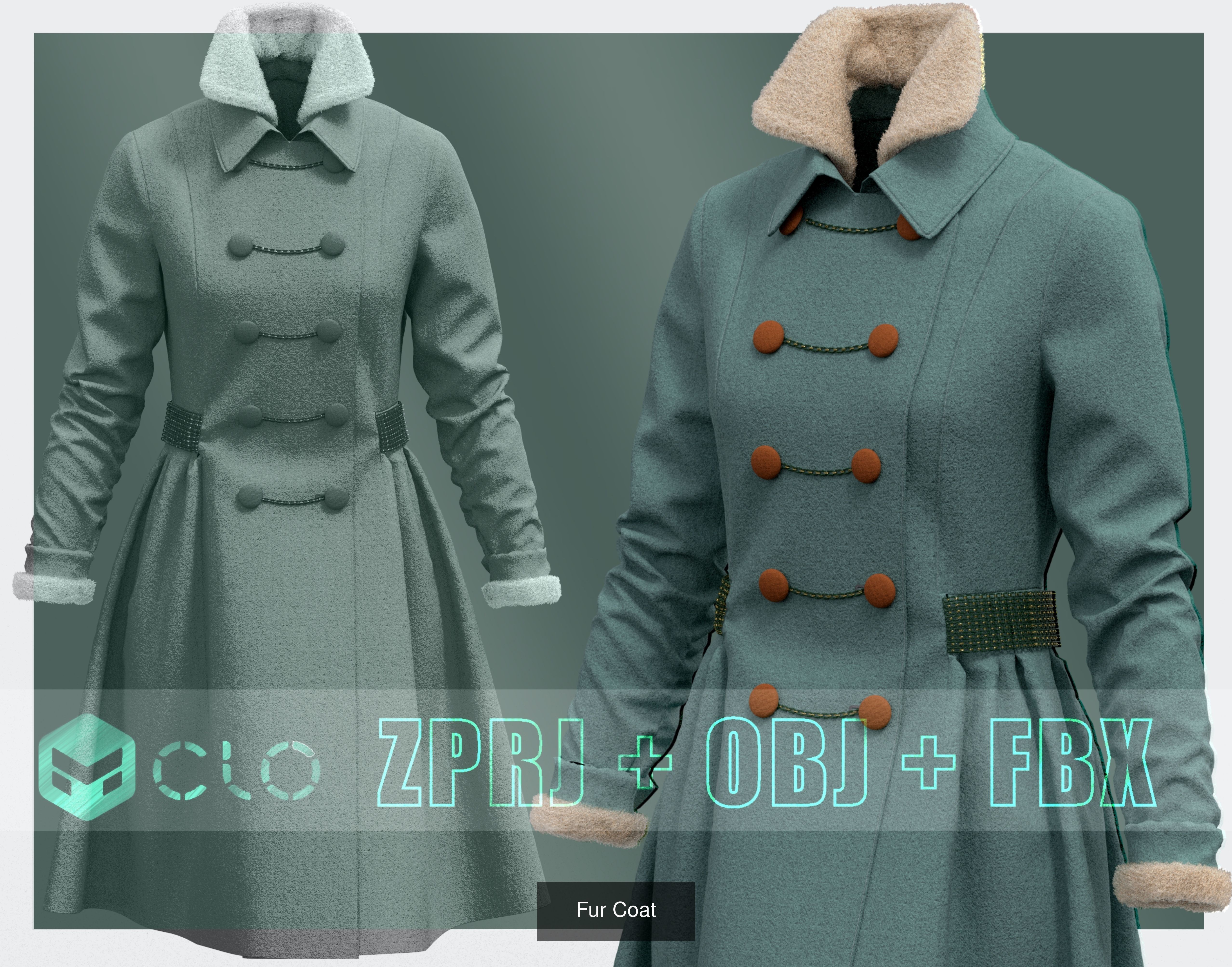 3D COLLECTION-3 in 1 Women Clothes Pack _4