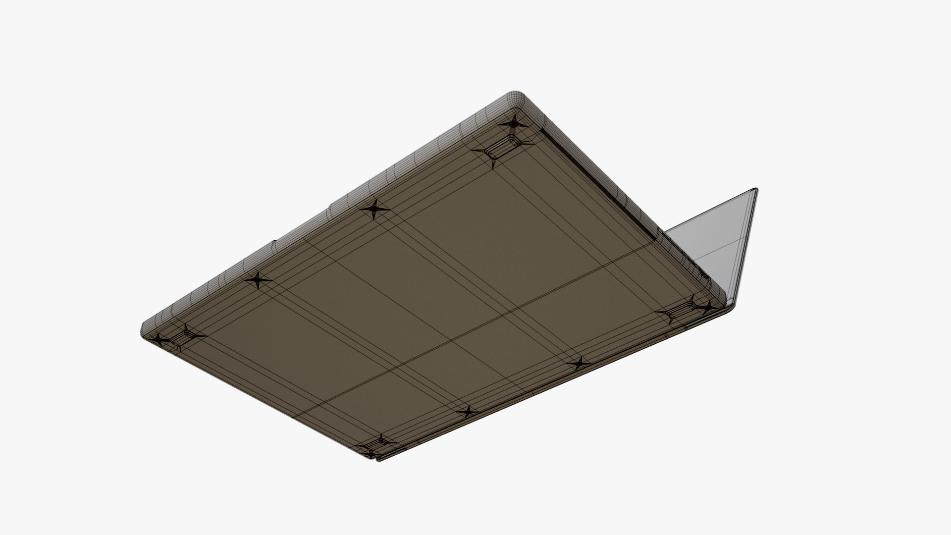 Laptop Black 3D model_15