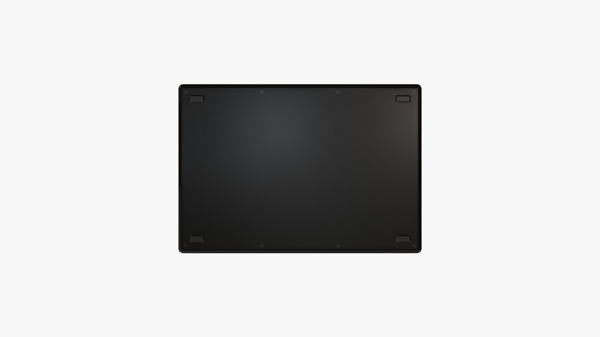 Laptop Black 3D model_9