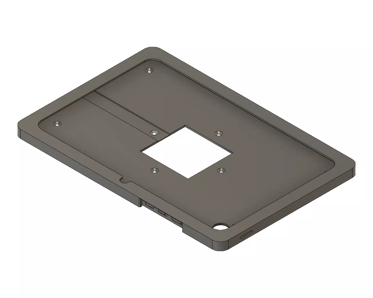 SAMSUNG GALAXY TAB A8 SM-X200 WALL MOUNT 3D print model_0