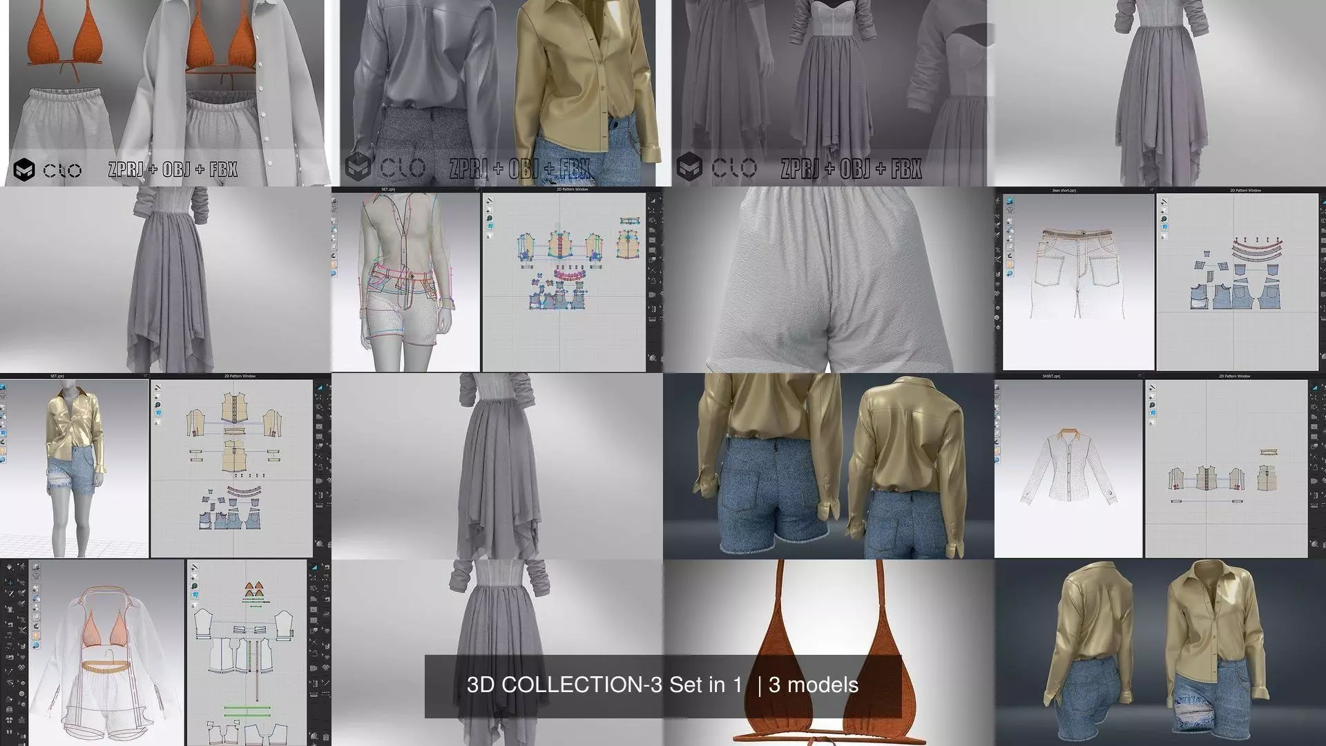 3D COLLECTION-3 Set in 1  _2