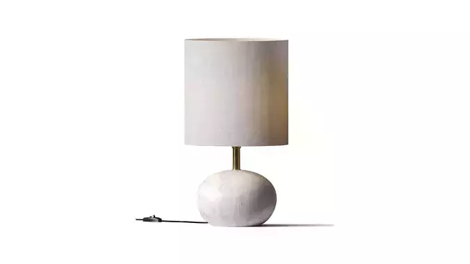 Zara home - MARBLE BASE LAMP