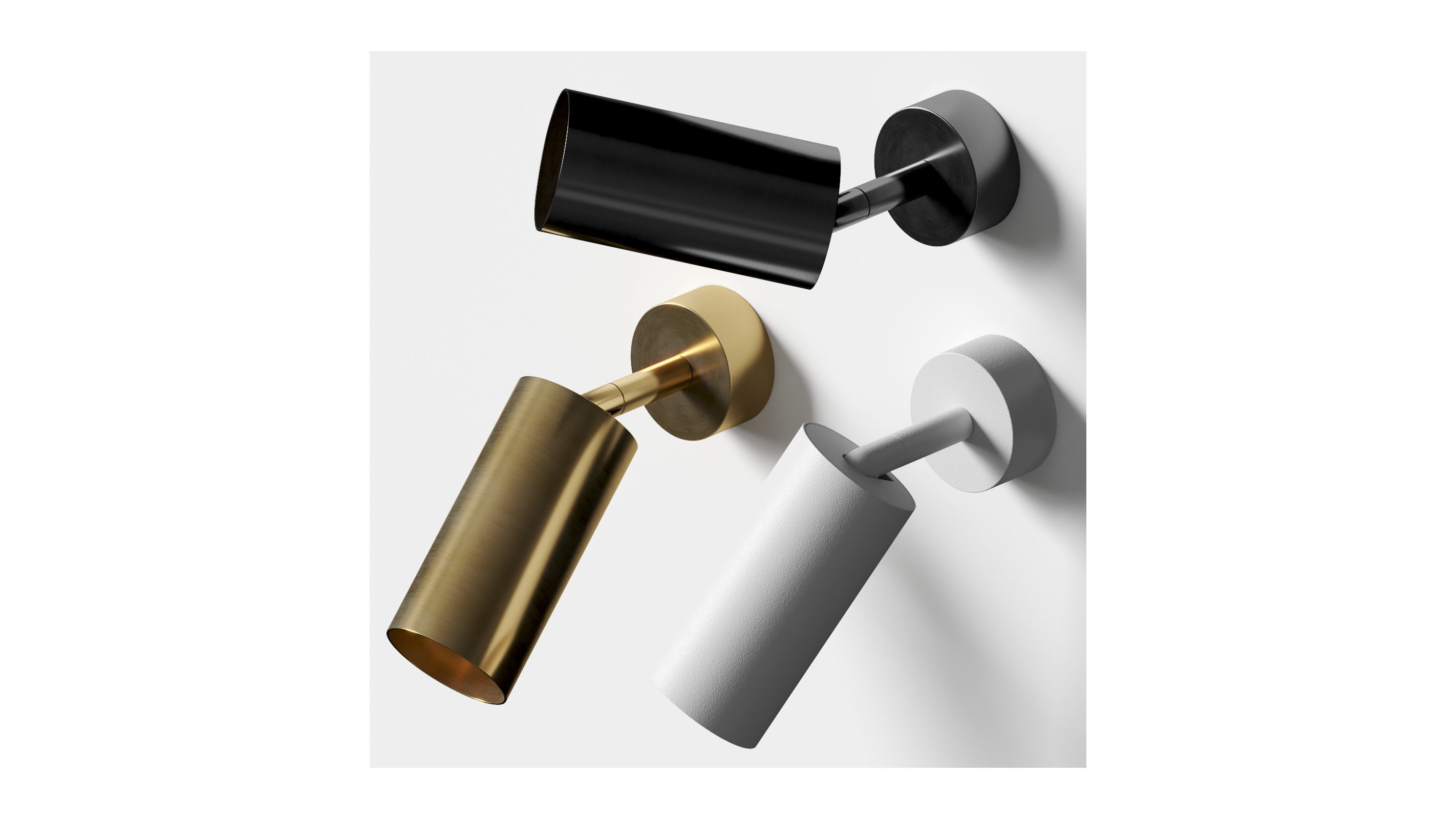 Zara home - ADJUSTABLE WALL LAMP 3D model_1