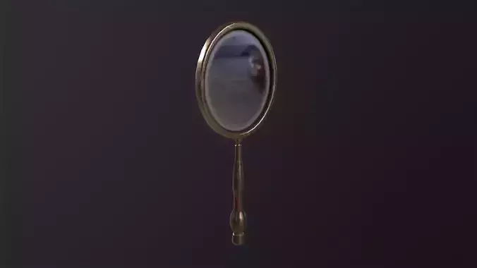 Hand Mirror 3D Model