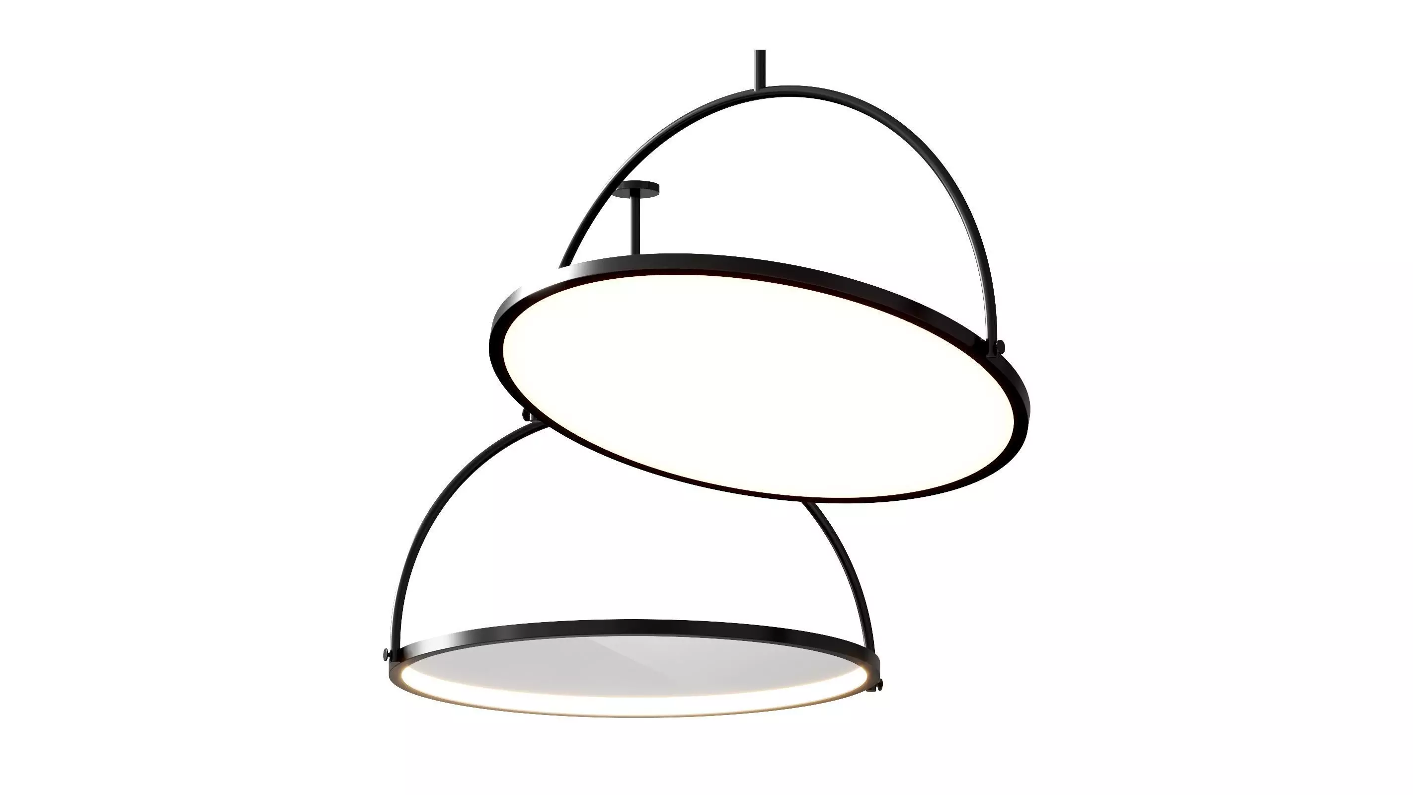 Oblio Pending Lamp by Gio Tirotto for Secondome 3D model_0