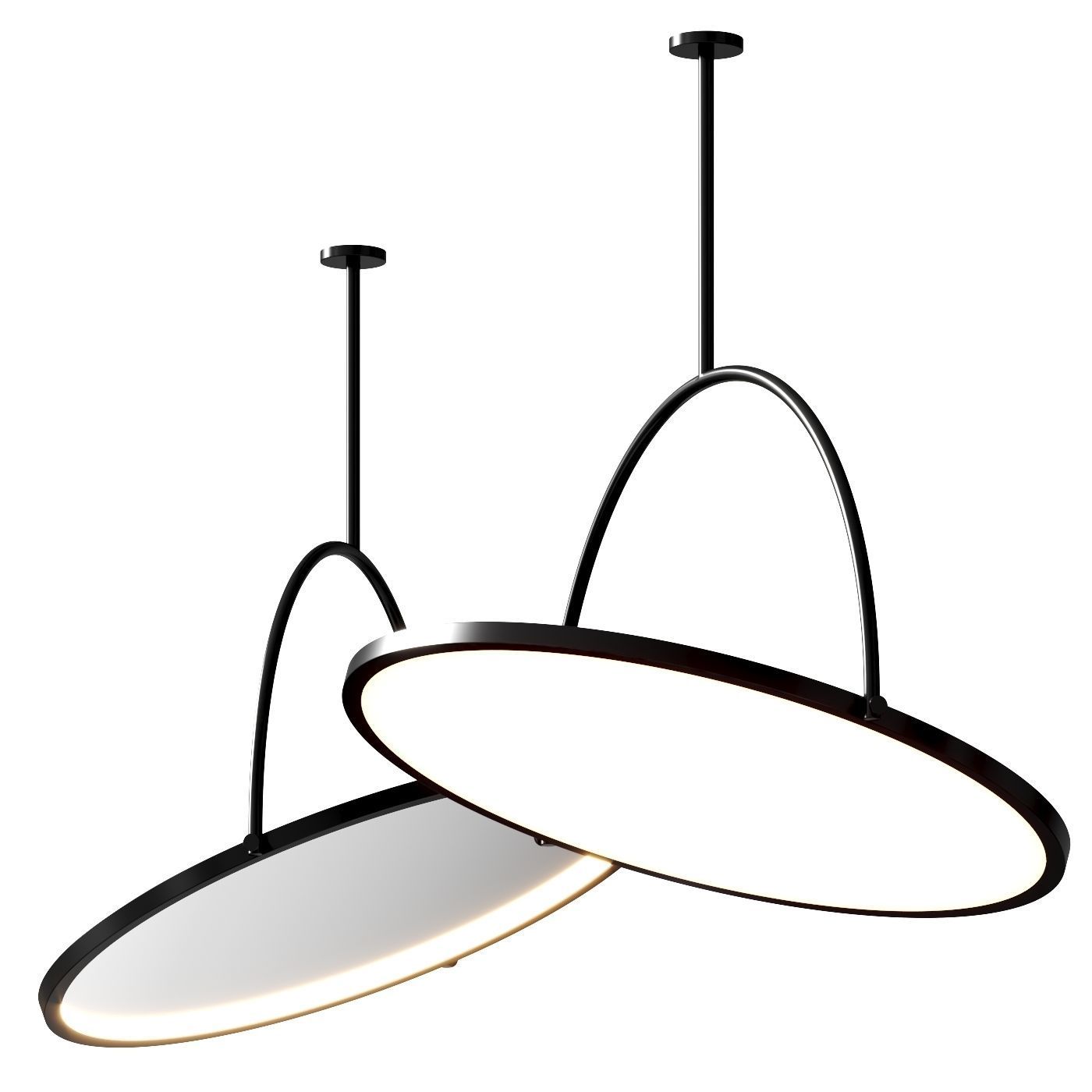 Oblio Pending Lamp by Gio Tirotto for Secondome 3D model_1