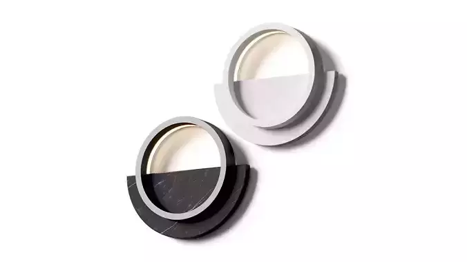 Composition wall light by FOLK