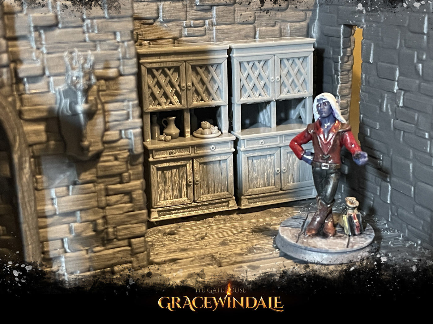 Gatehouse - Cupboard 3D print model_1