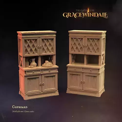 Gatehouse - Cupboard 3D print model