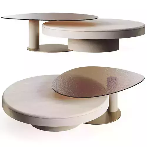 Oasis Coffee Table LuxLucia Casa Low-poly 3D model