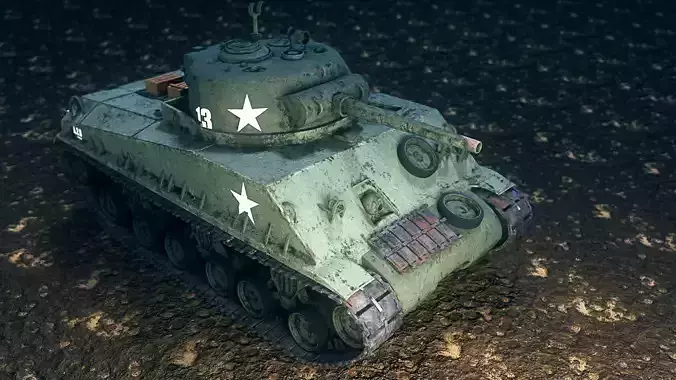 Tank Model 3d