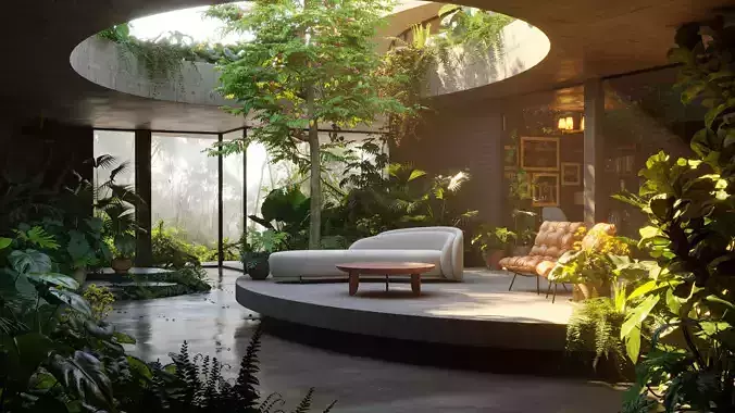 Collection 33 - Tropical garden 02