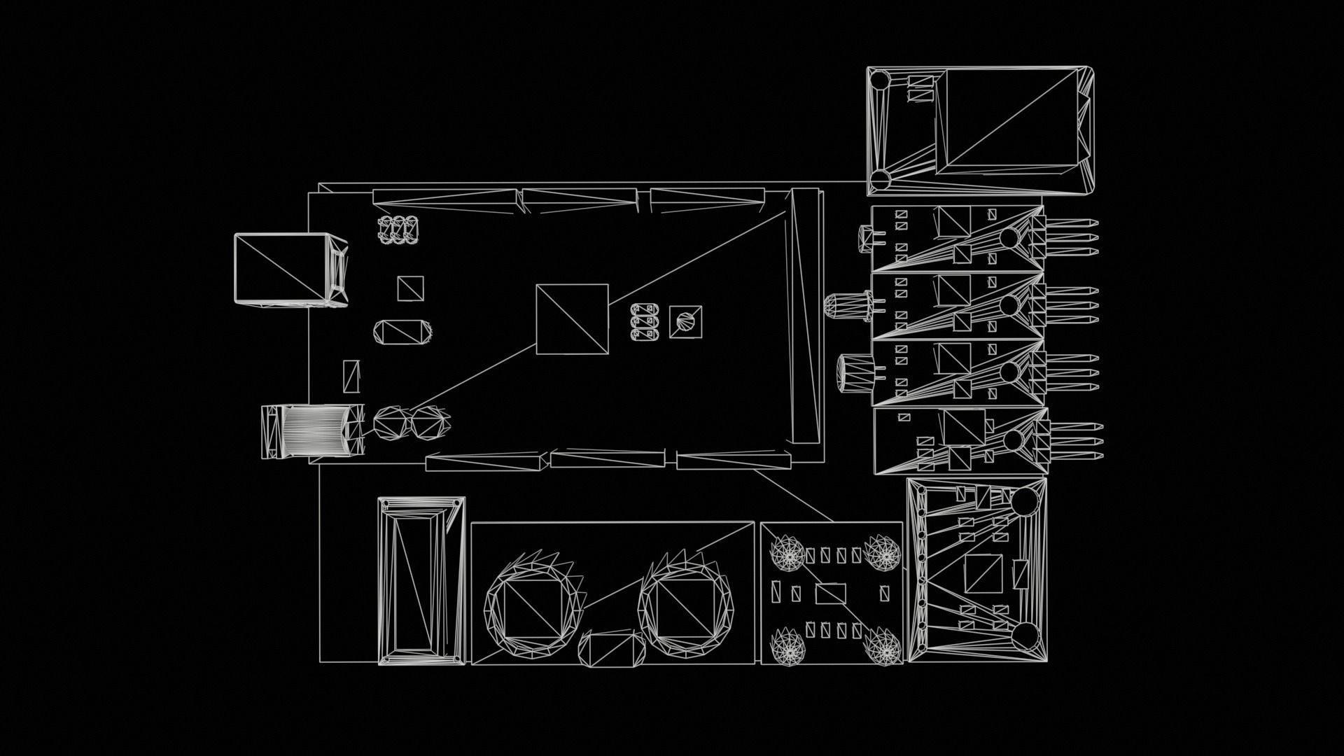 Arduino Photoresistor PACK Low-poly 3D model_6