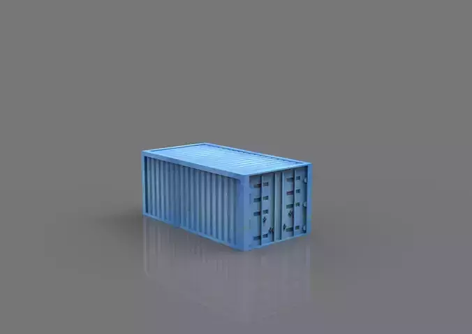 Shipping Container 3D print model
