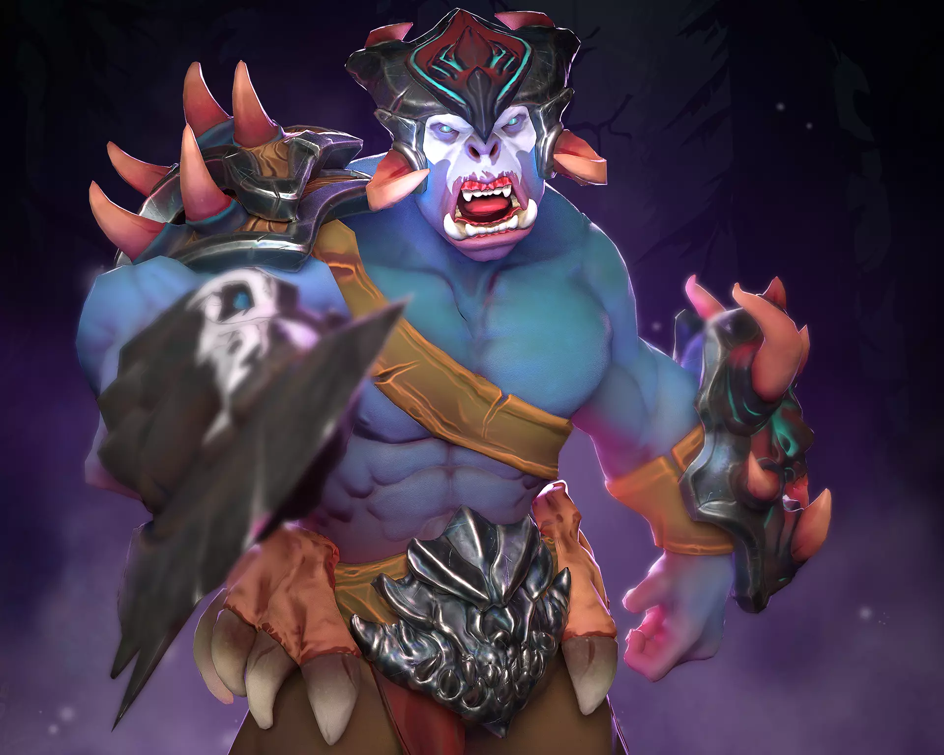 BFG ORC Low-poly 3D model